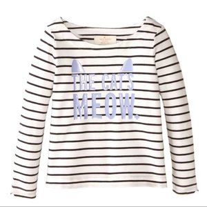 Kate Spade Girls' Roanne Stripe Top XL